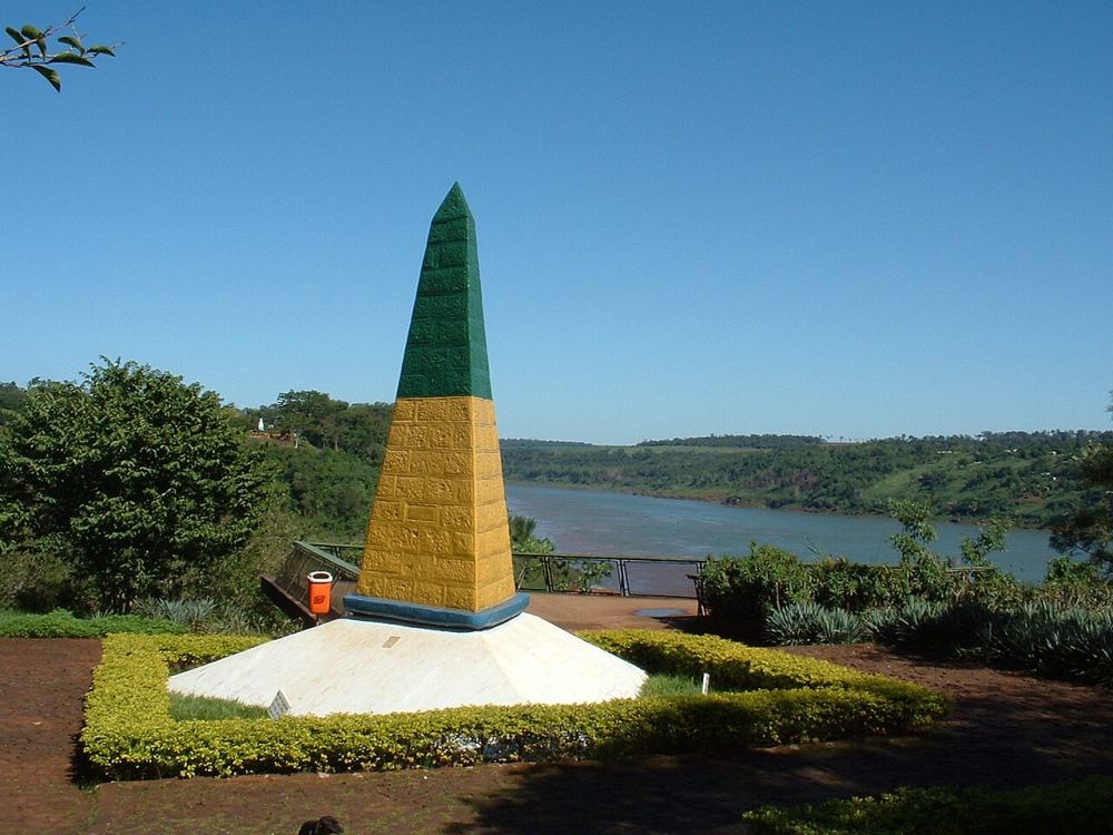 Marco das Três Fronteiras, sight in Iguazú